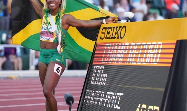 赛事直播-牙买加女飞人再揽百米领奖台 连串数据展现统治力